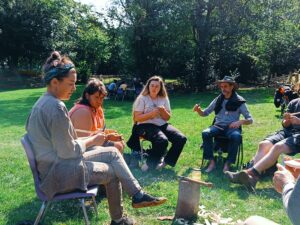 Returners - Rush weaving and wood carving - Image 2